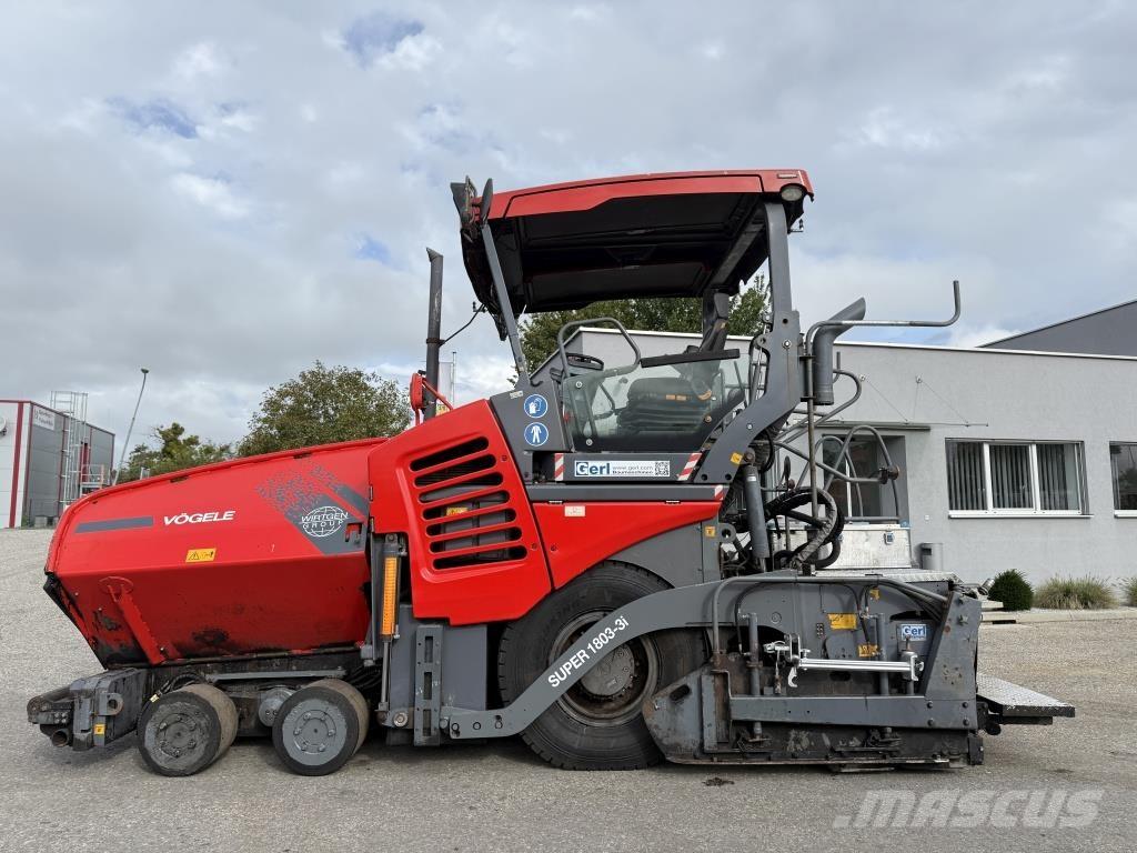 Vögele Super 1803-3i Asfalttikoneet