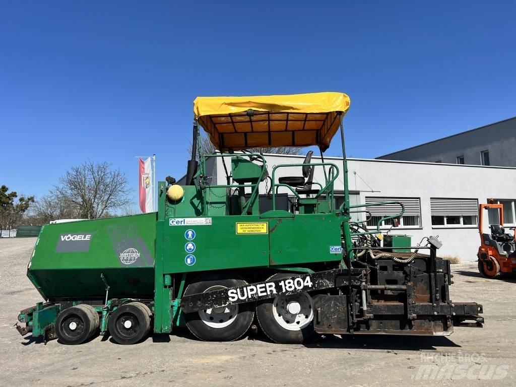 Vögele Super 1804 Asfalttikoneet