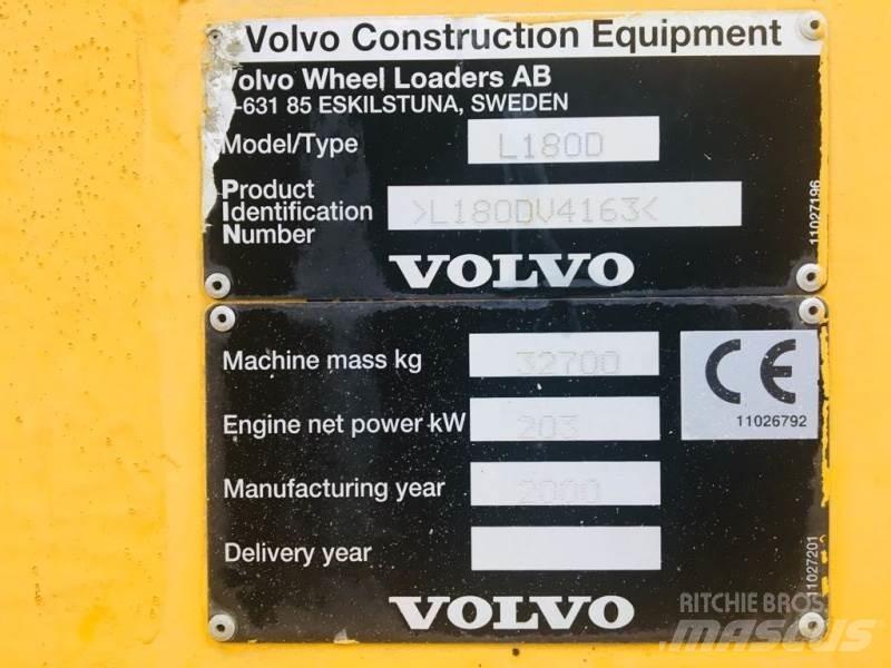 Volvo L 180 D HL Pyöräkuormaajat