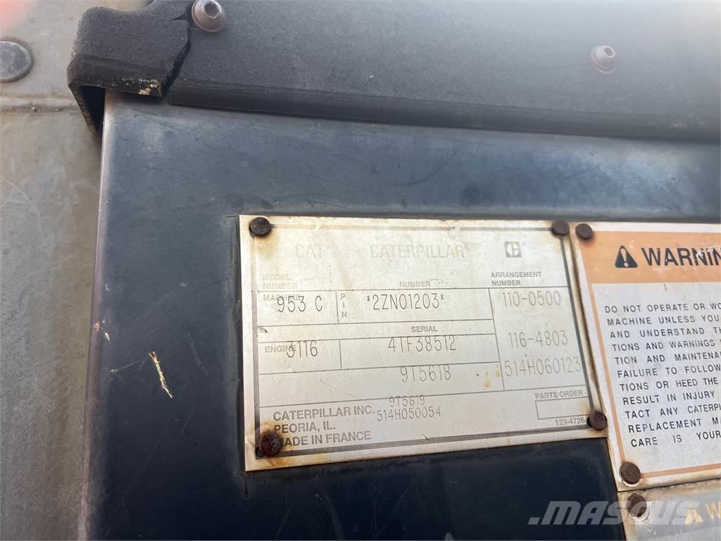 CAT 953C Telaketjupuskutraktorit