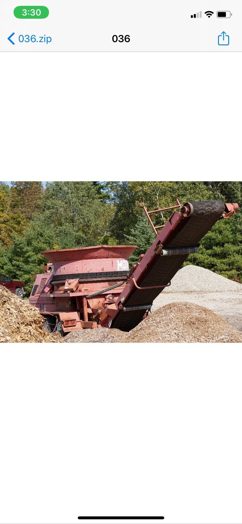 Morbark 950 Sahat