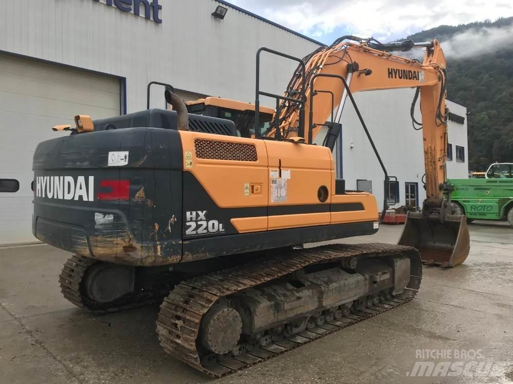 Hyundai HX220L Telakaivukoneet