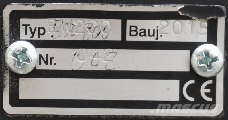 Gruma BW200 Muut kiinnitettävät lisäosat ja komponentit