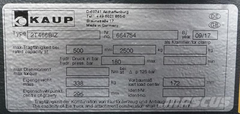 Kaup 2T466BIZ Muut kiinnitettävät lisäosat ja komponentit