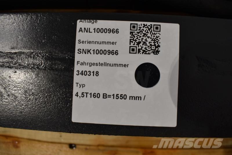 Kaup 4,5T160 Muut kiinnitettävät lisäosat ja komponentit