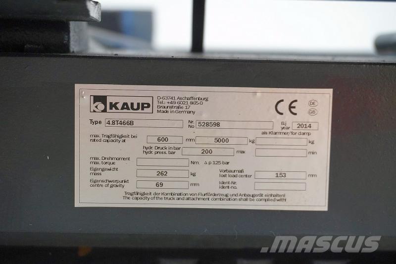 Kaup 4,8T 466B Muut kiinnitettävät lisäosat ja komponentit