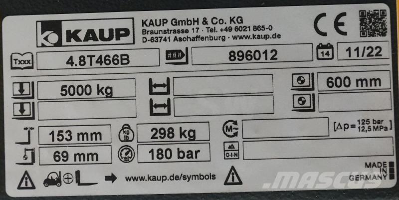 Kaup 4,8T466B Muut kiinnitettävät lisäosat ja komponentit