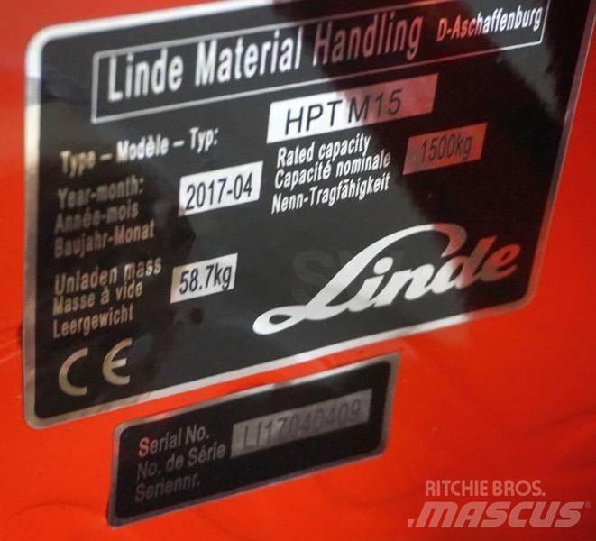 Linde HPT M 15 Pumppukärryt