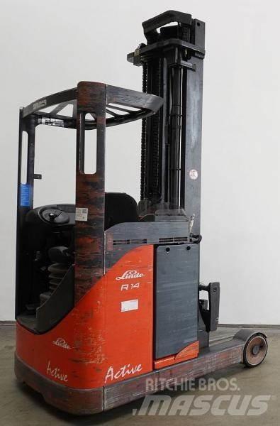 Linde R 14 115 Työntömastotrukit