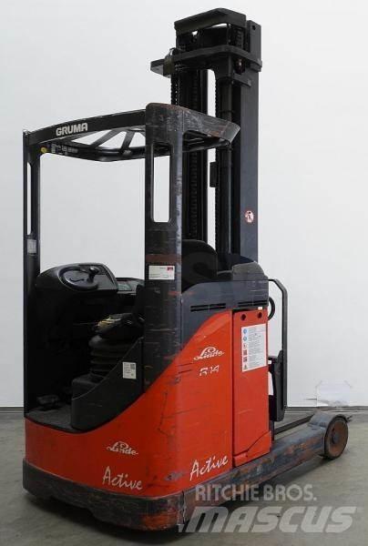 Linde R 14 115 Työntömastotrukit