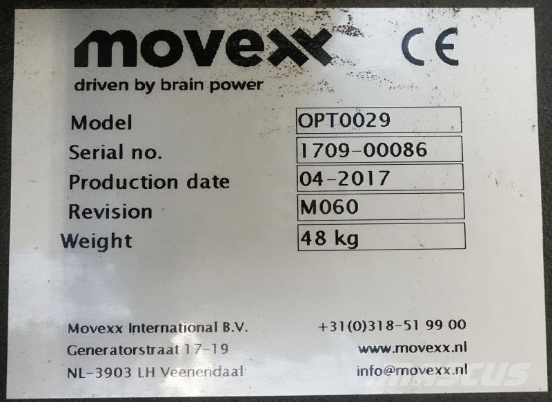 Movexx OPT0029 Muut kiinnitettävät lisäosat ja komponentit