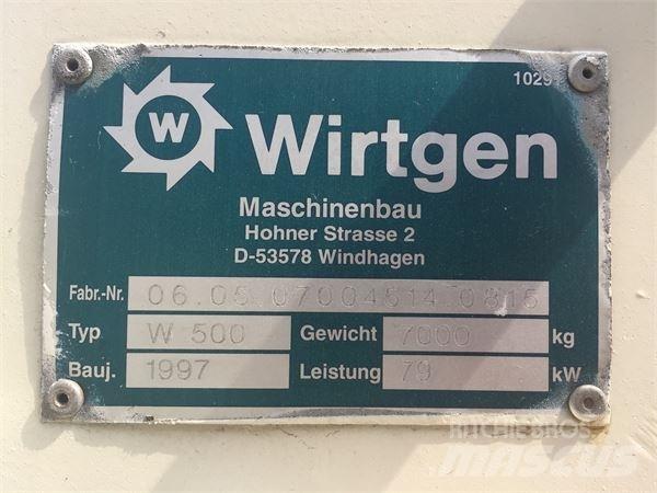 Wirtgen W500 Kylmäasfalttikoneet