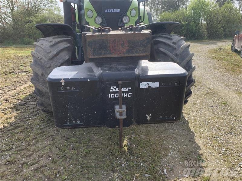  Suer 1000 kg. Etupainot