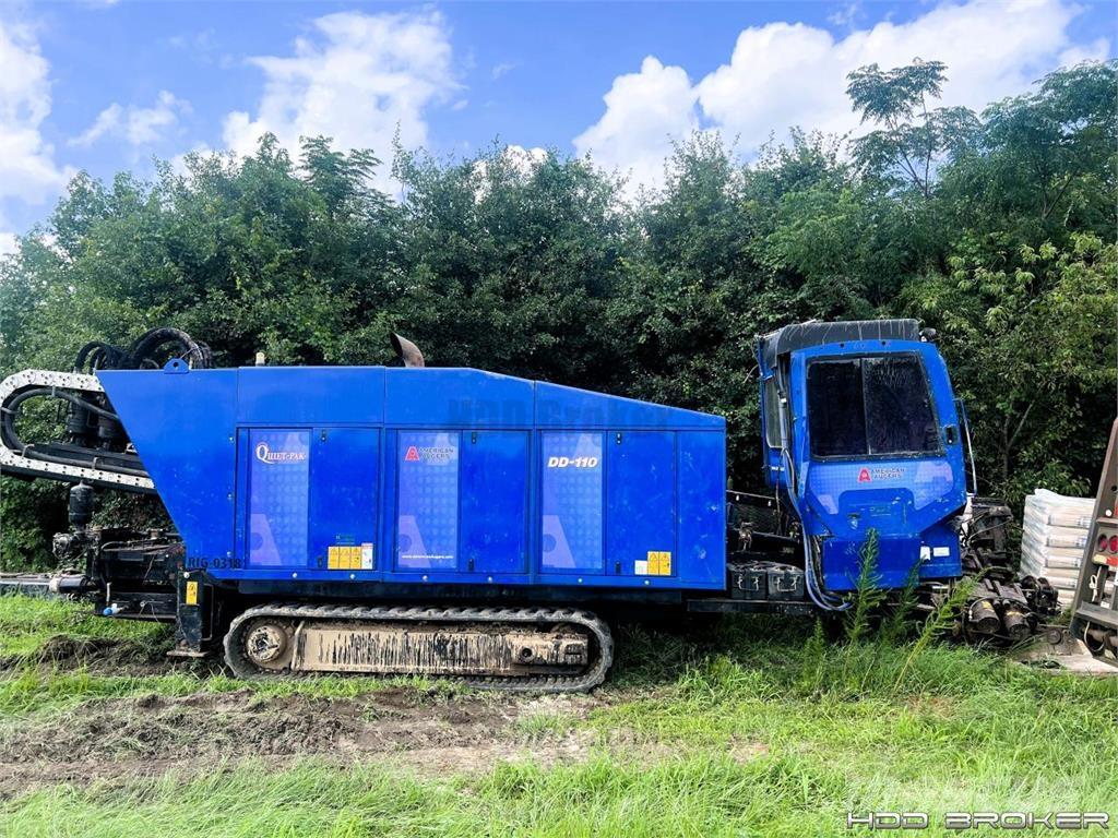 American Augers DD-110 Vaakaporauslaitteet