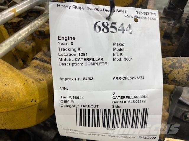 CAT 3064 Moottorit