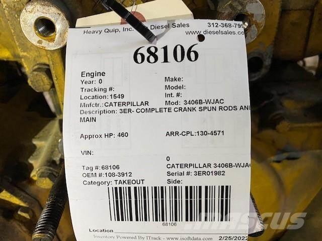 CAT 3406C-WJAC Moottorit