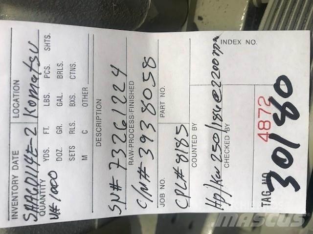 Cummins 6CT8.3 Moottorit