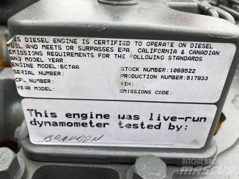 Cummins 6CT8.3 Moottorit