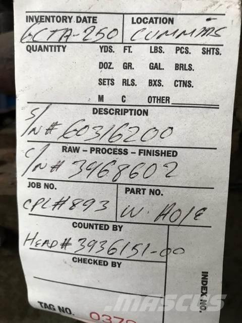Cummins 6CTA 8.3 Moottorit