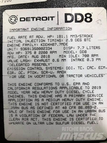 Detroit DD8 Moottorit