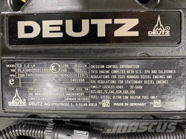 Deutz TCD3.6L4 Moottorit