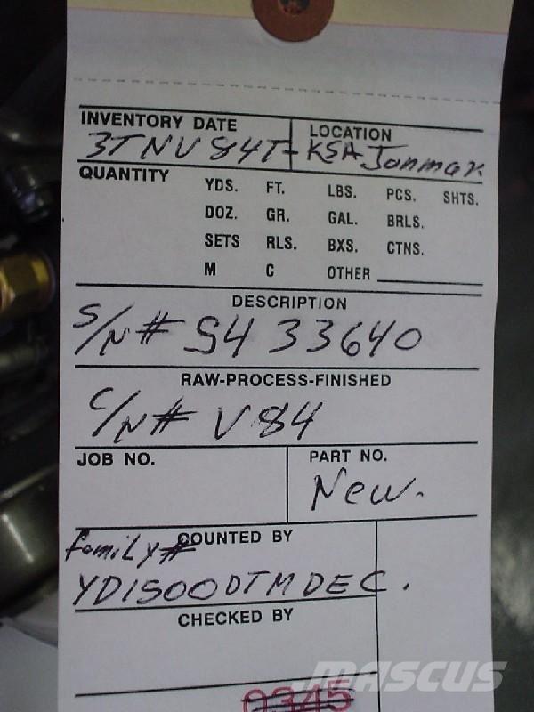 Yanmar 3TNV84T-BKSA Moottorit