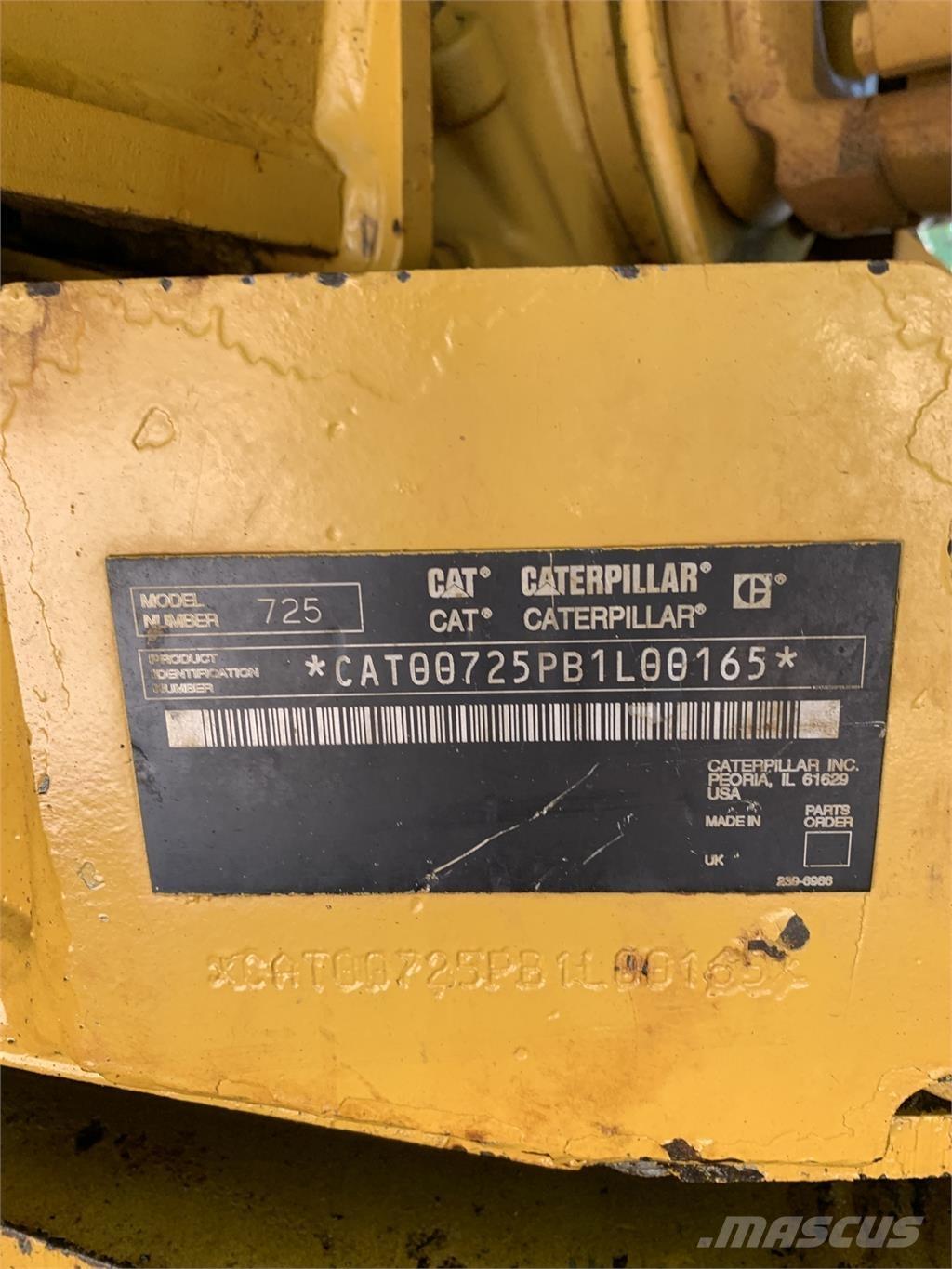 CAT 725 Muut koneet