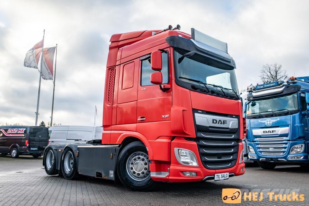 DAF XF 530 FTS 6x2 Vetopöytäautot