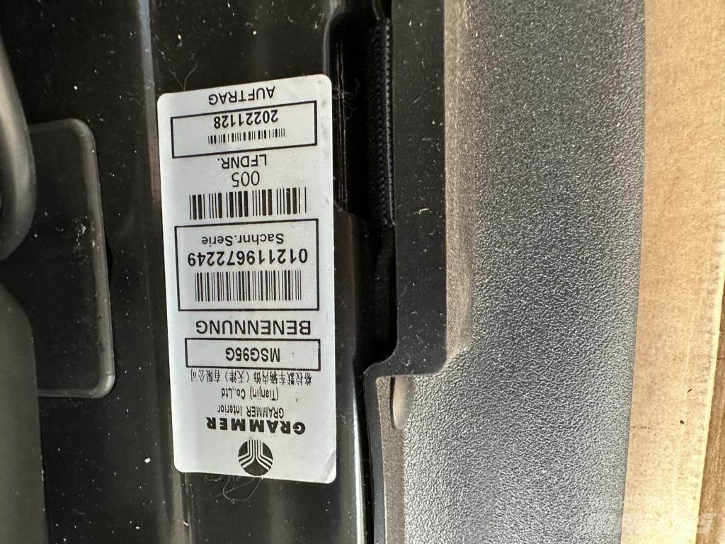 Grammer MSG95G Muut materiaalinkäsittelykoneet