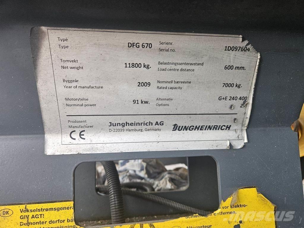 Jungheinrich DFG670 Dieseltrukit