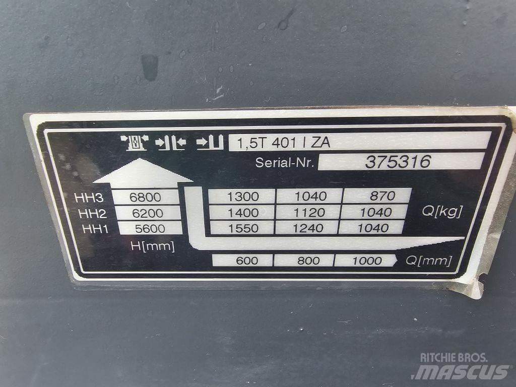 Jungheinrich ETVQ20 Nelitietrukit