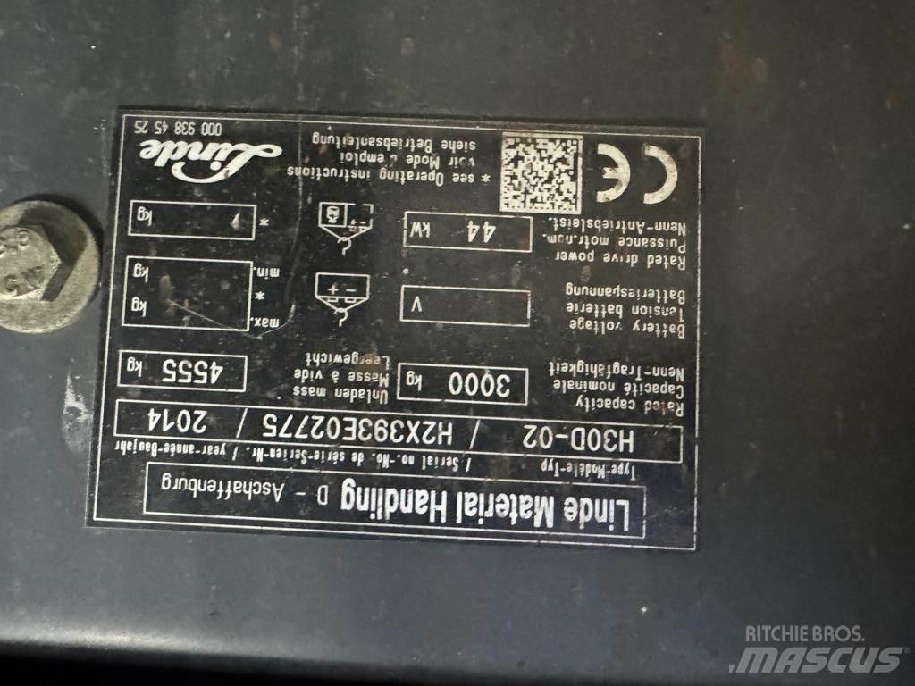 Linde H30D-02 Dieseltrukit