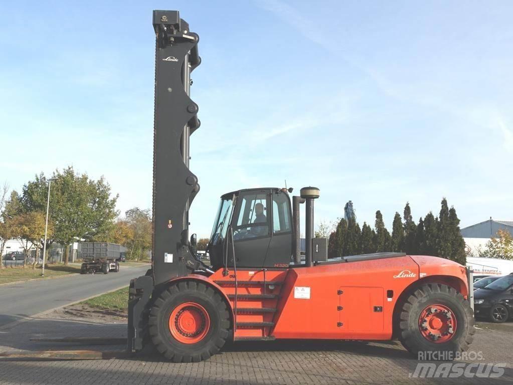 Linde H320 Kontinkäsittelytrukit