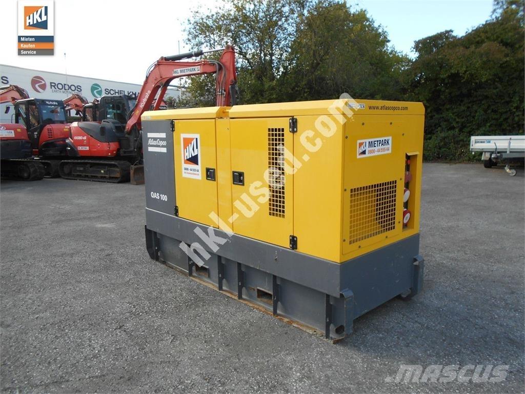 Atlas Copco QAS 100 Muut generaattorit