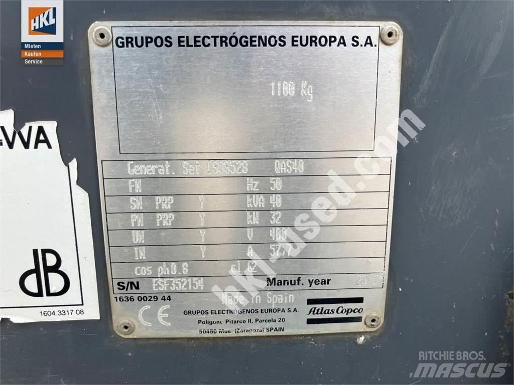 Atlas Copco QAS 40 KDS Muut generaattorit