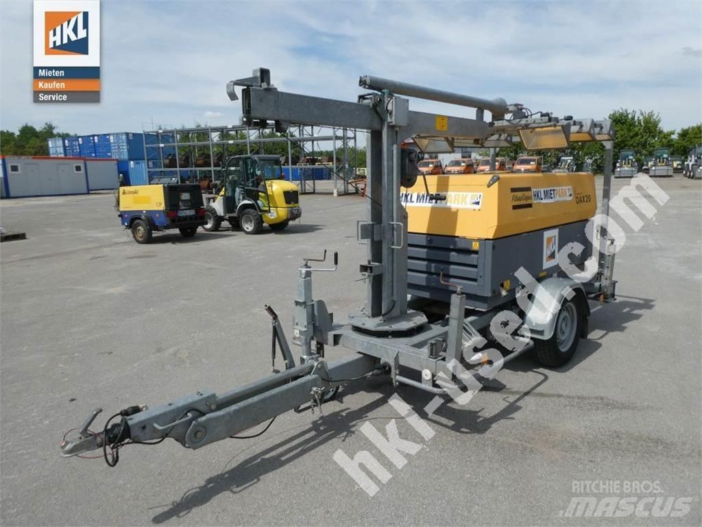 Atlas Copco QAX 20 DDLT Valopylväät