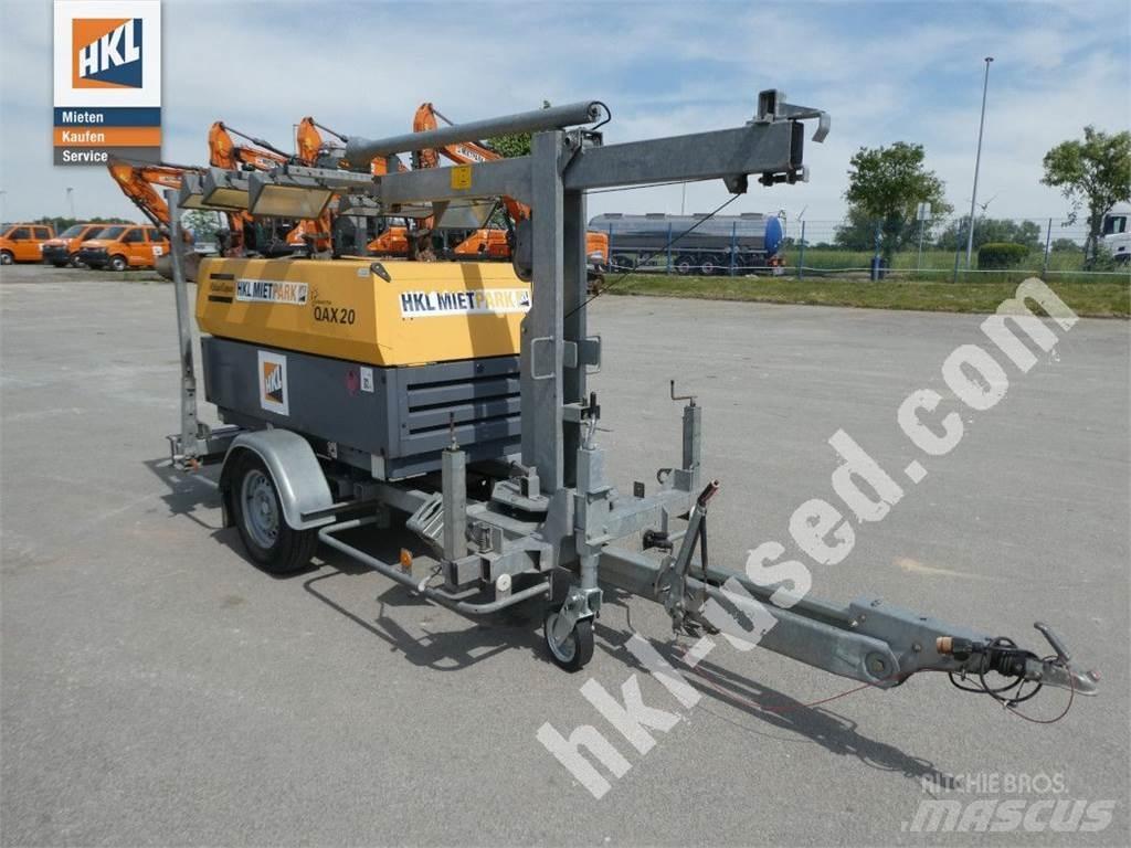 Atlas Copco QAX 20 DDLT Valopylväät