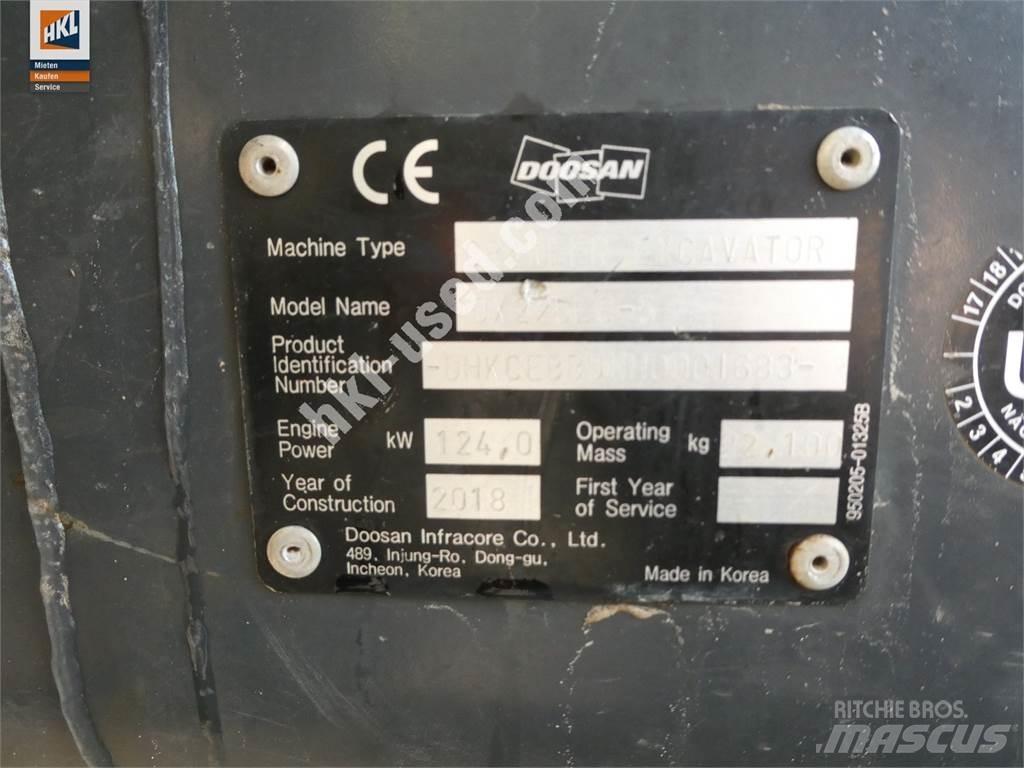 Doosan DX 225 LC-5 Telakaivukoneet