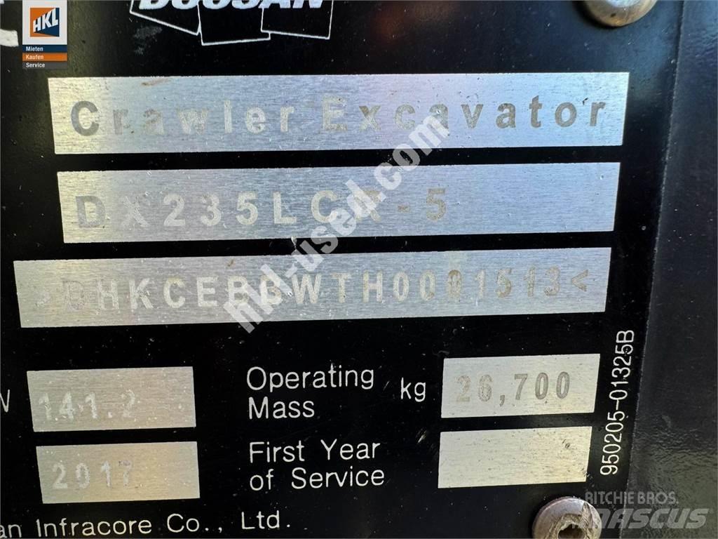 Doosan DX 235 LCR-5 Telakaivukoneet