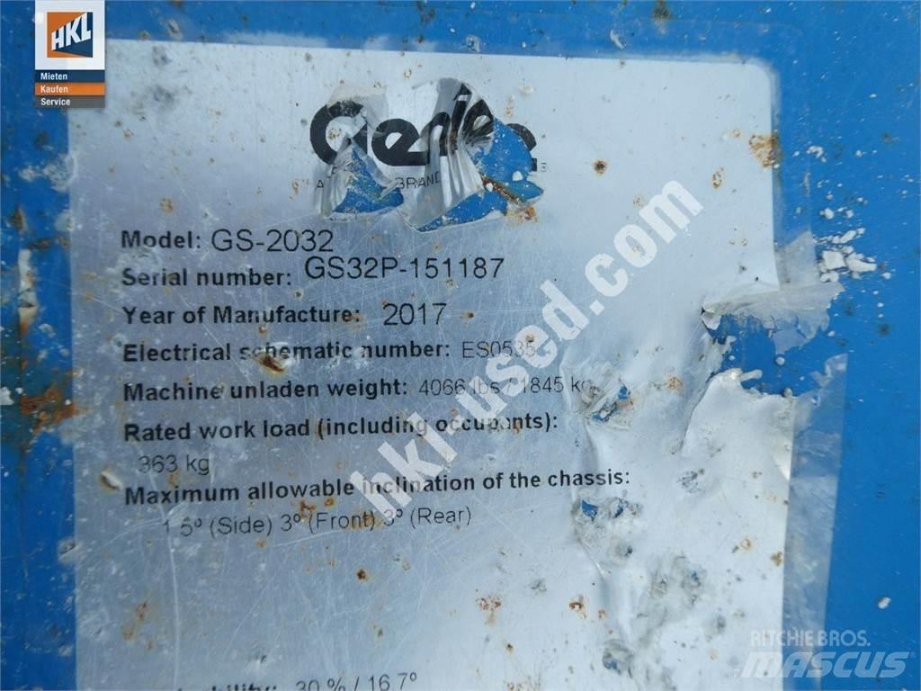 Genie GS 2032 Muut koneet