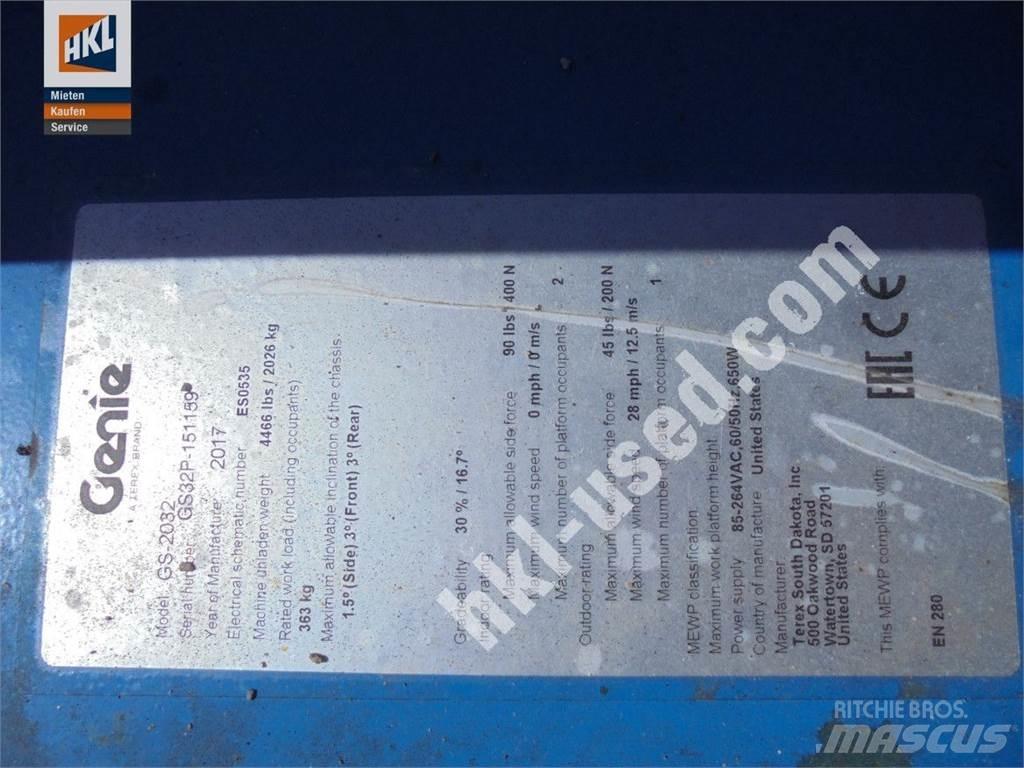 Genie GS 2032 Muut koneet