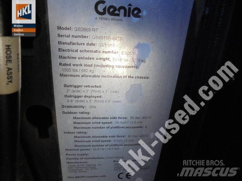 Genie GS 2669 RT Muut koneet