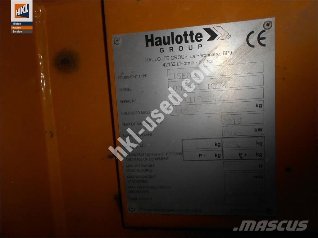 Haulotte COMPACT 10 DX Muut koneet