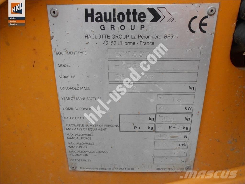 Haulotte H 15 SX Muut koneet