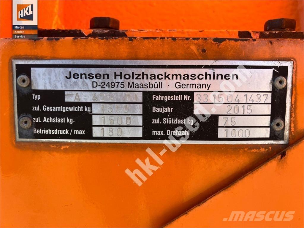 Jensen A 425 Haketuskoneet