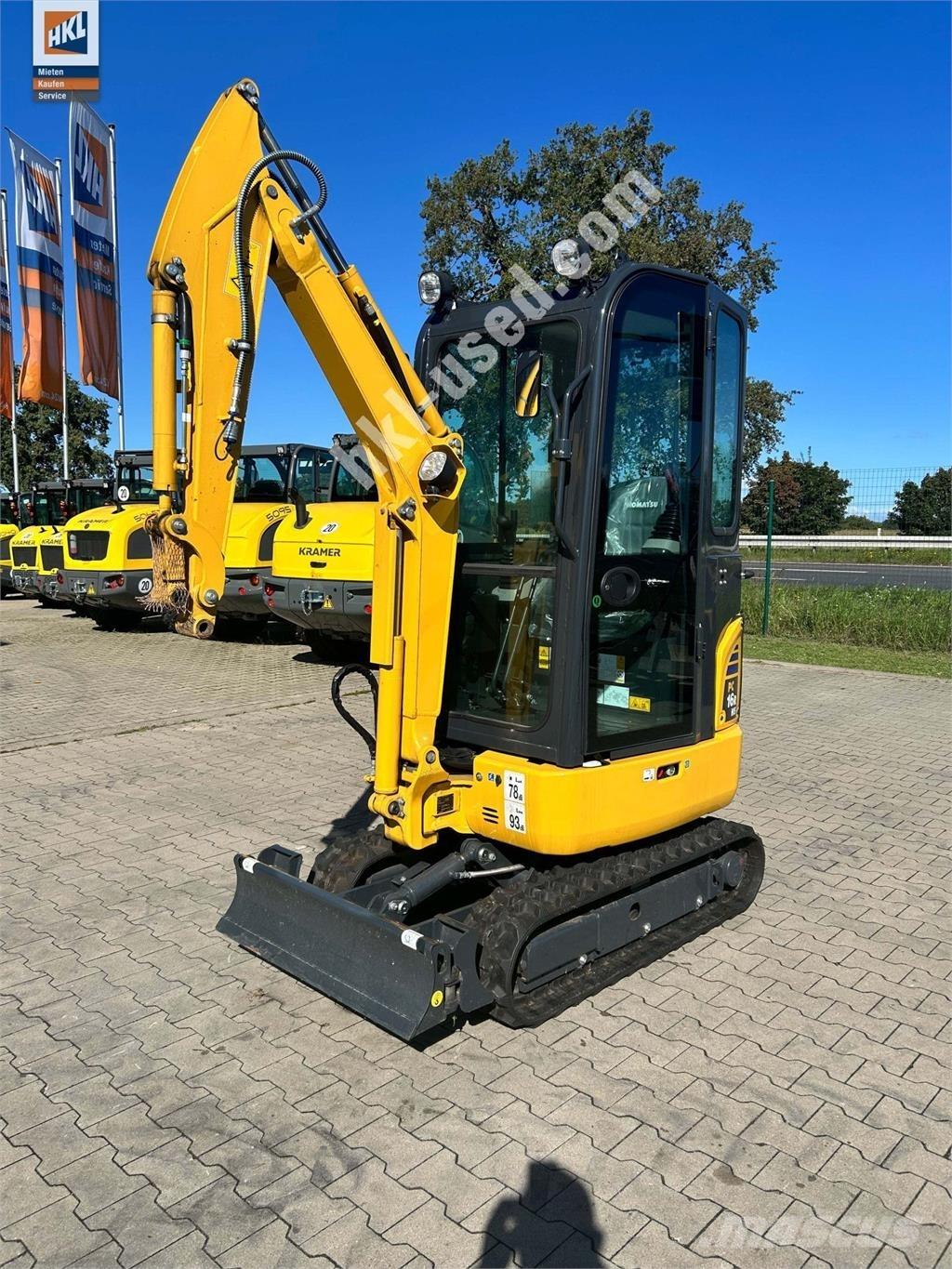 Komatsu PC 16 R-3HS Minikaivukoneet < 7t