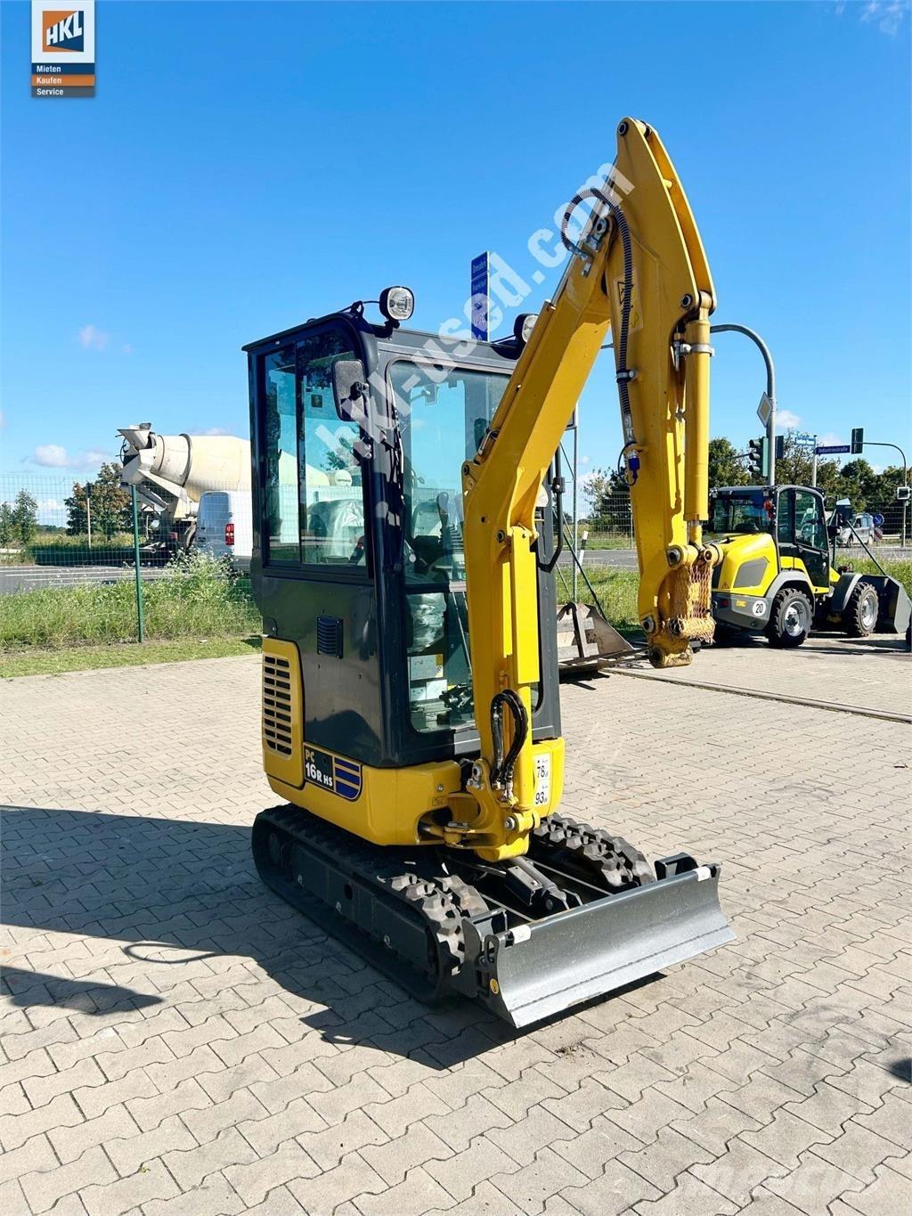 Komatsu PC 16 R-3HS Minikaivukoneet < 7t