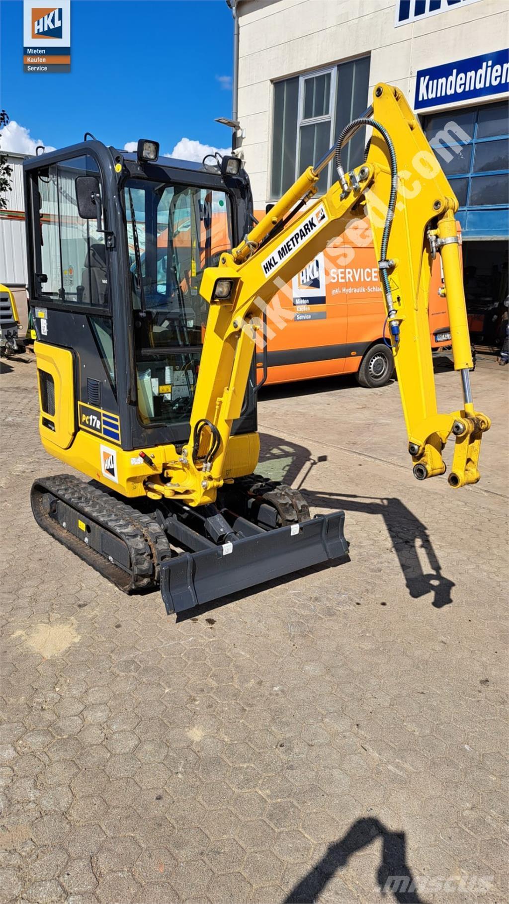 Komatsu PC 17 R-5 Minikaivukoneet < 7t