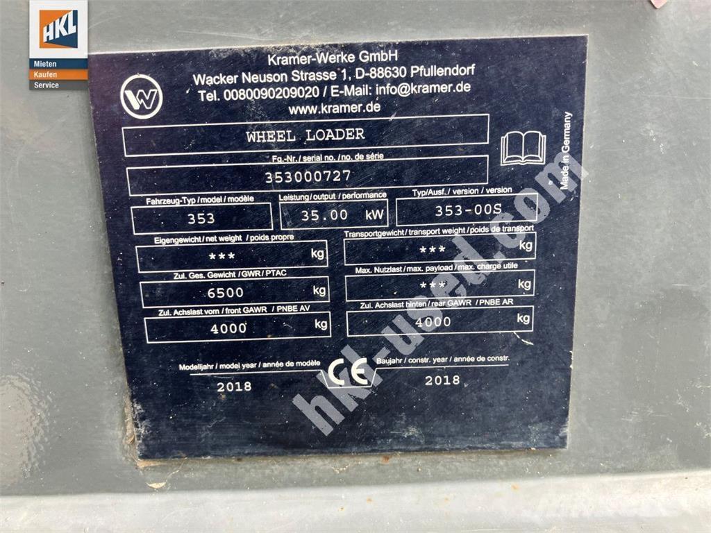 Kramer 5075 Pyöräkuormaajat