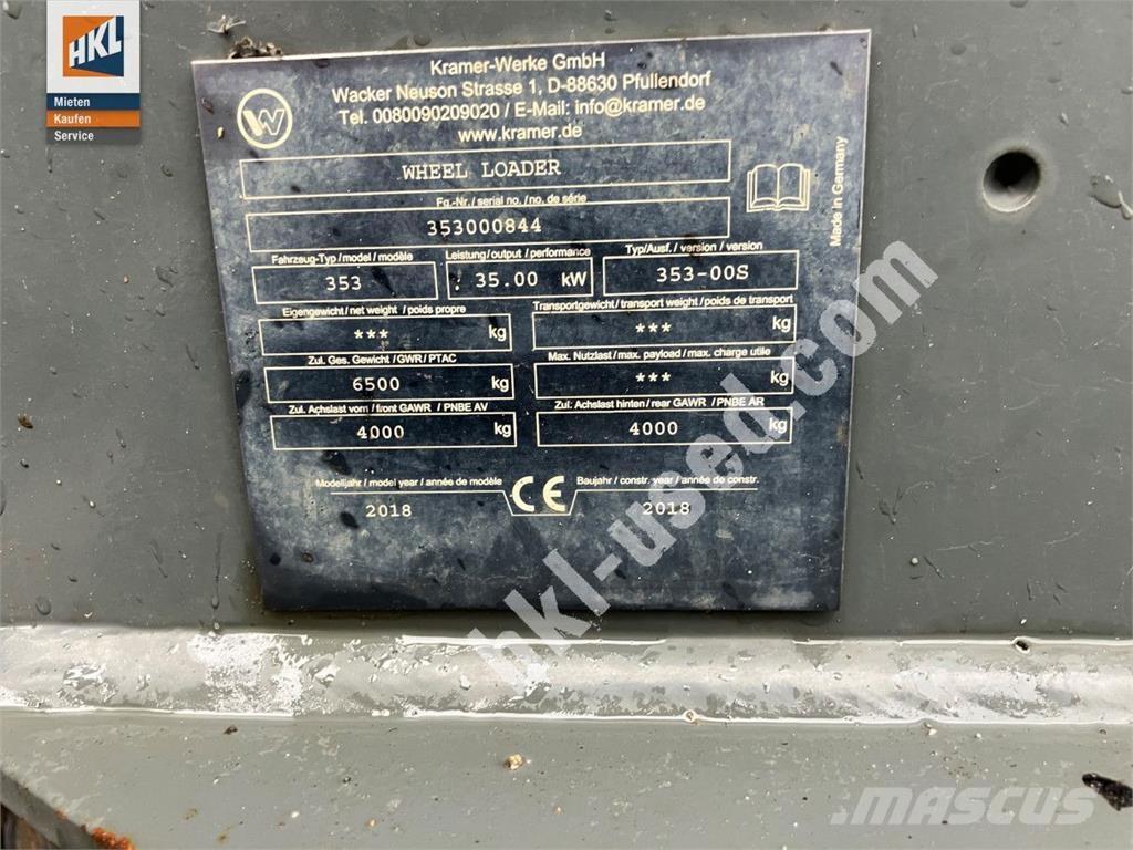 Kramer 5075 Pyöräkuormaajat